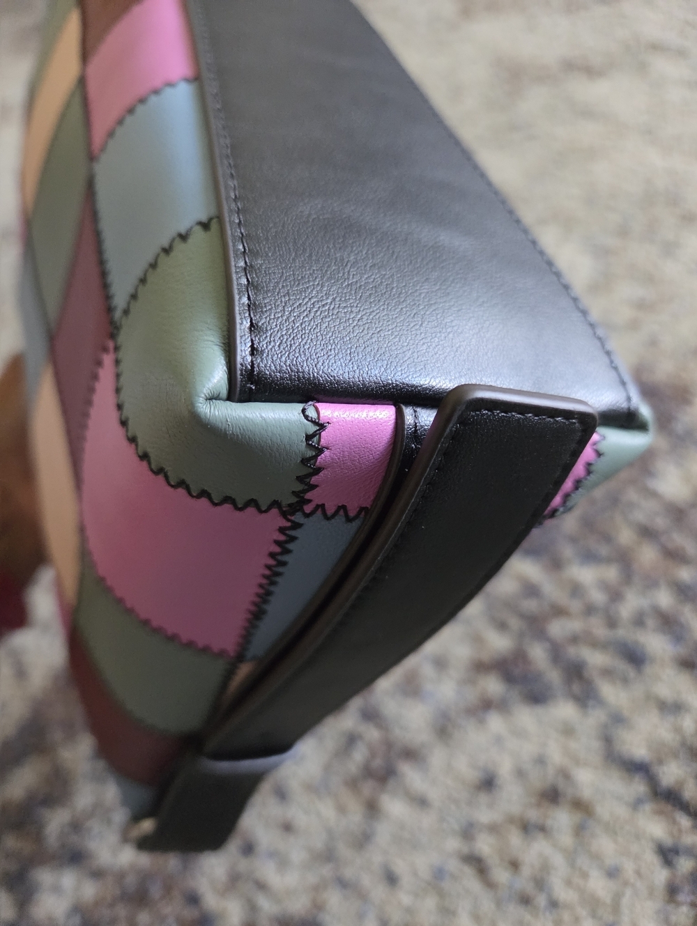 Coachtopia Multicolor Alter Ego Patchwork Leather Shoulder Bag - Picture 10 of 16